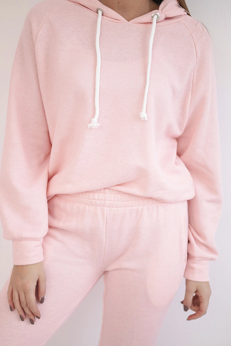 Hoodie powder pink
