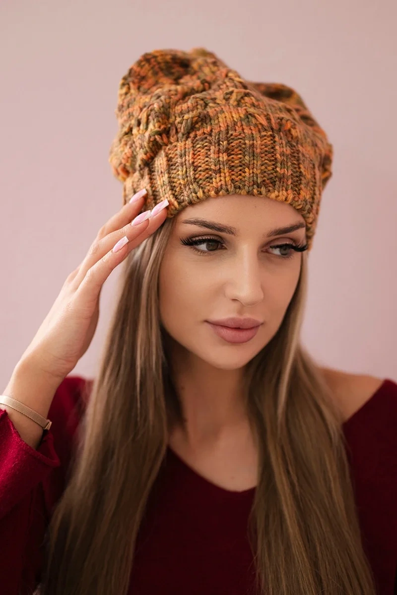marka niezdefiniowana Čapica s fleece Roksana K209 hnedá