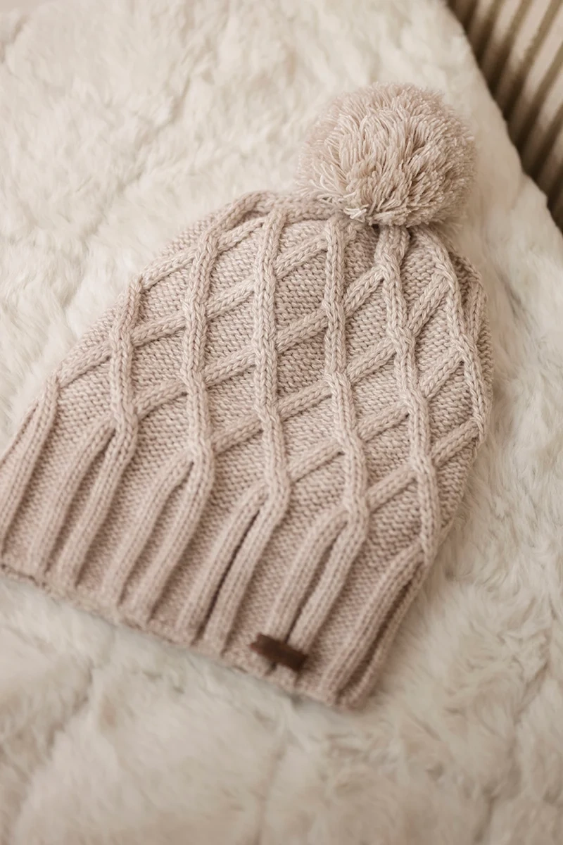 Kesi Cap with fleece Milano K203 light beige