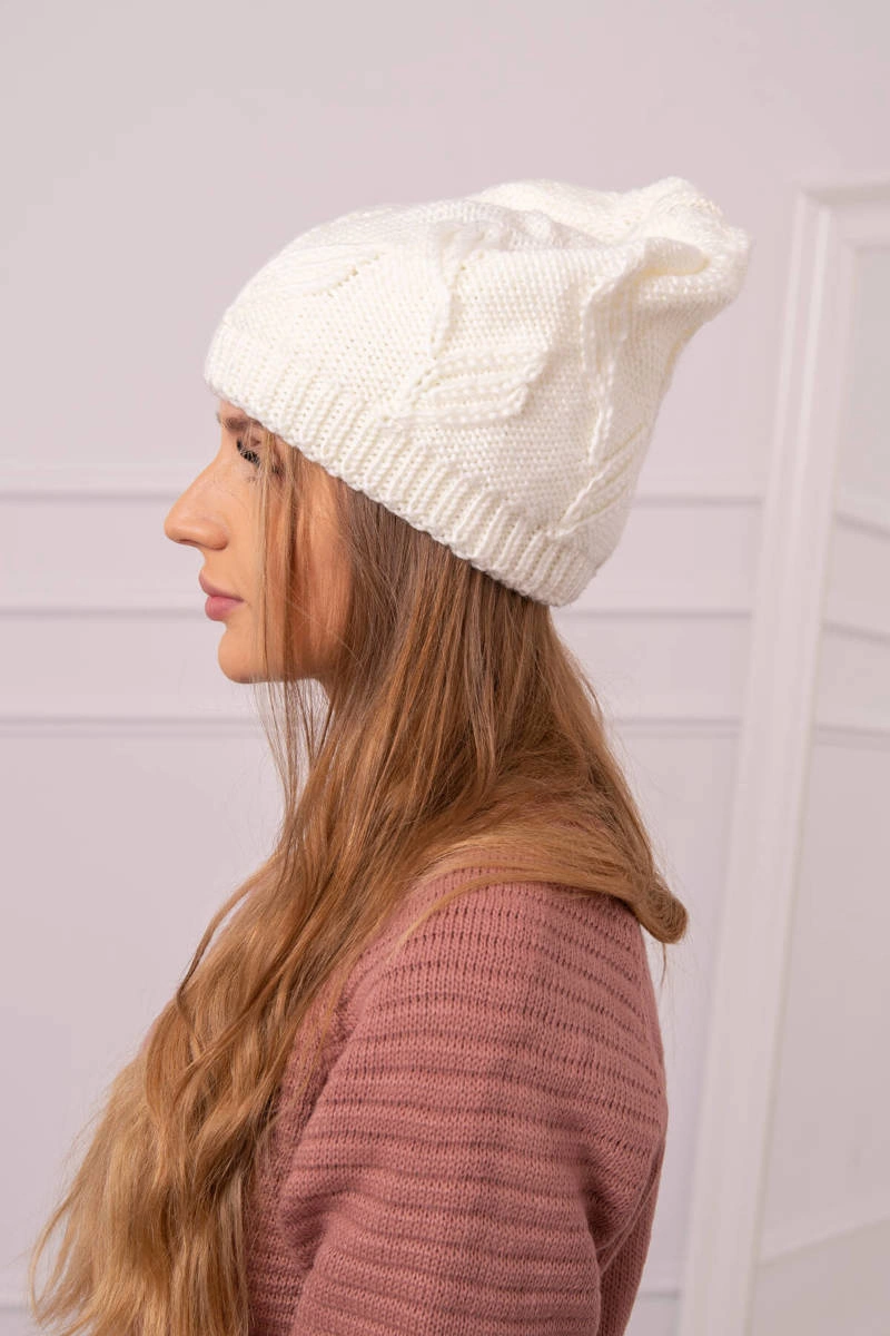 Kesi Women's cap Majka K376 ecru
