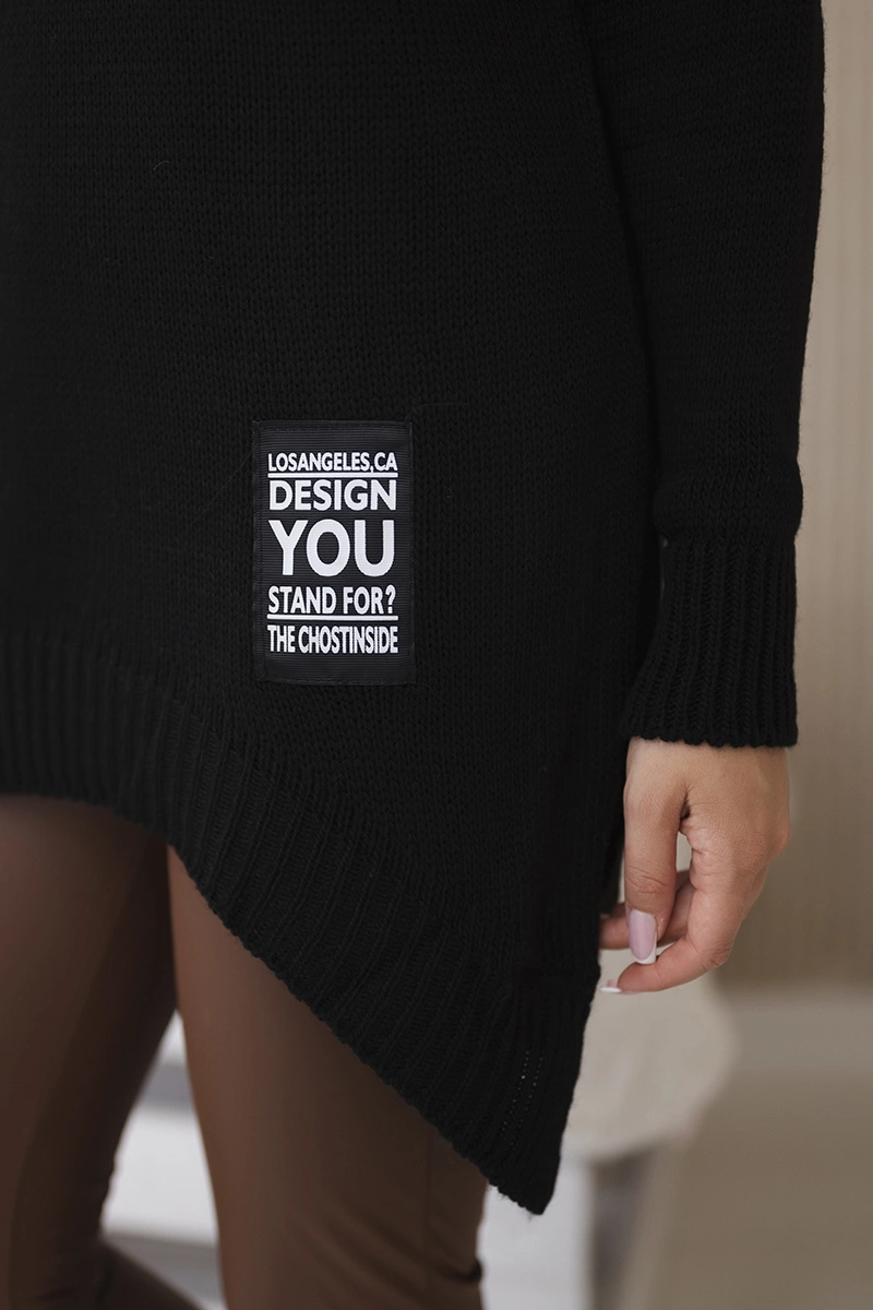 Turtleneck sweater black