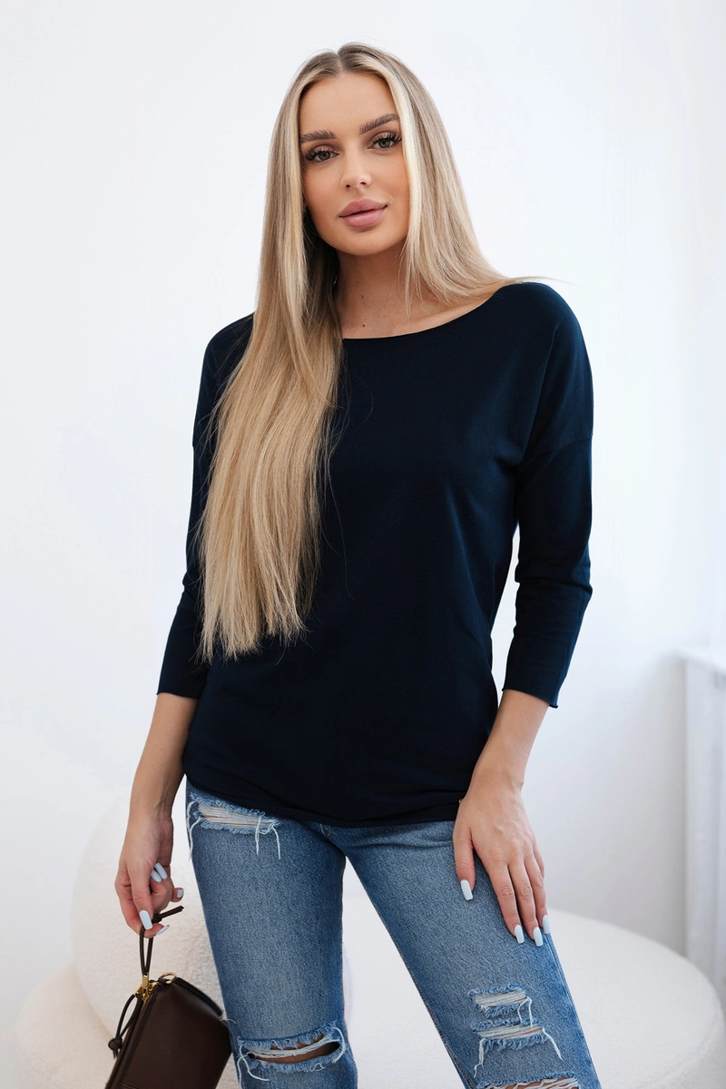 Kesi Blúzka Casual námornícka modrá