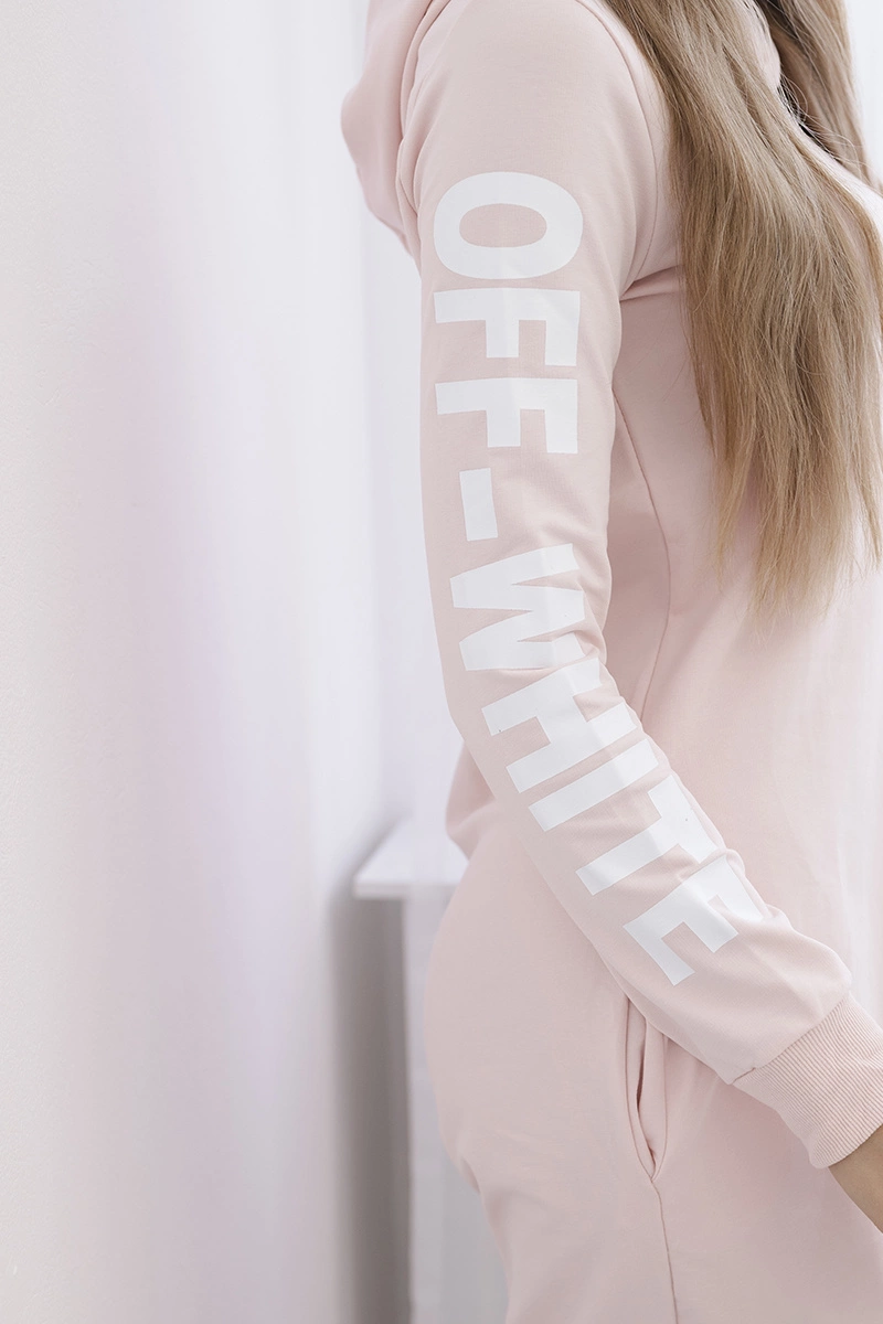 Dress Off White powder pink