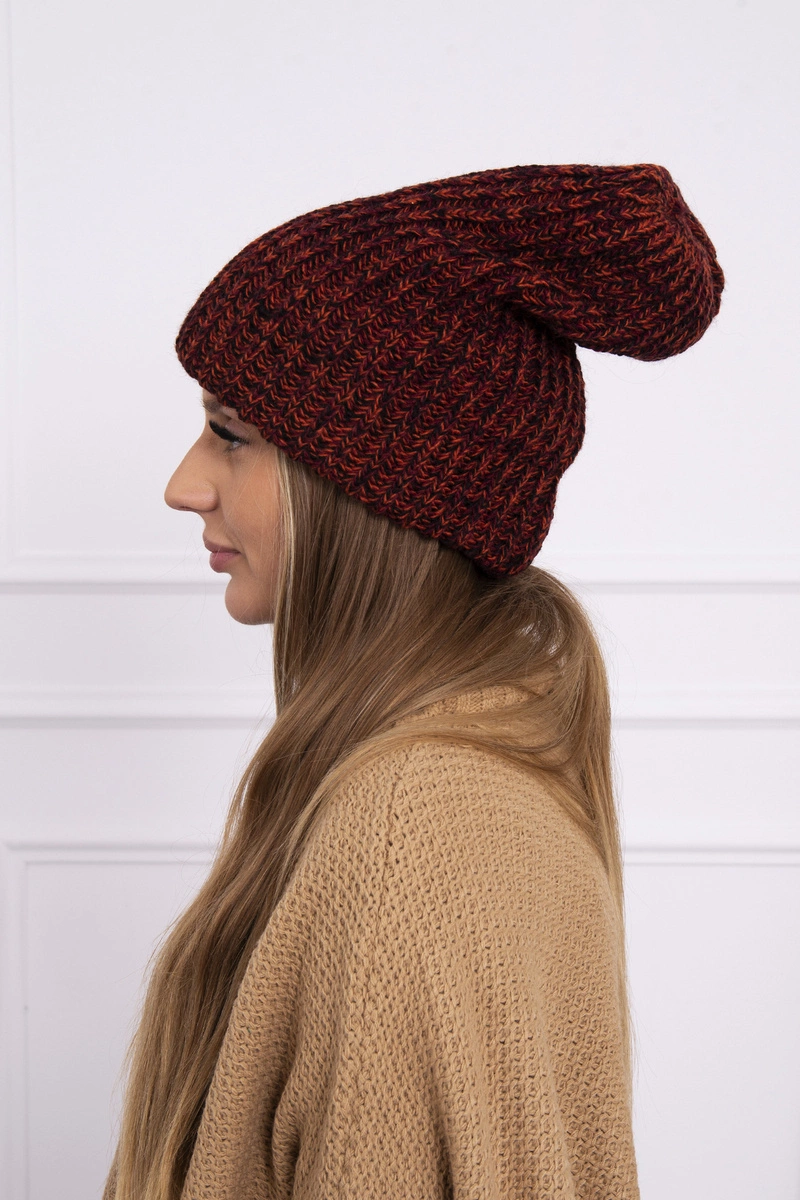 Women&#039;s cap Delia K260 burgundy