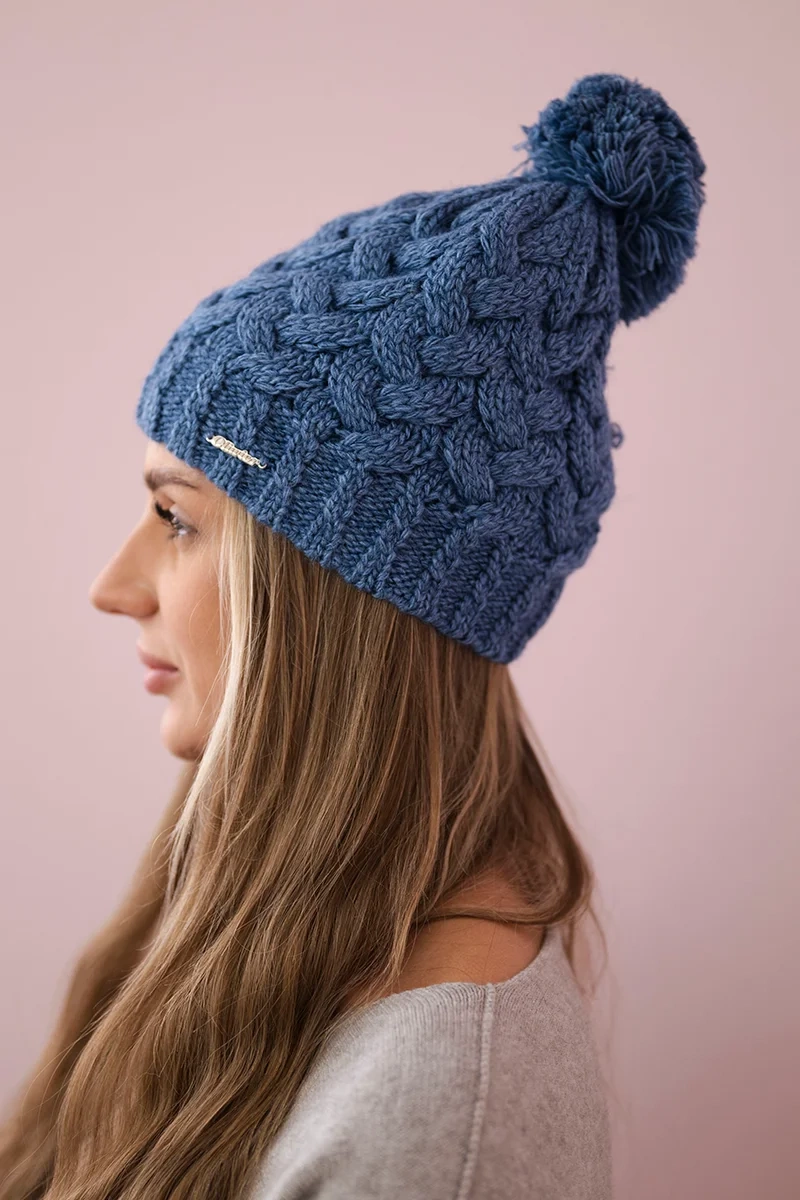 Kesi Cap with fleece Waleria K307 jeans
