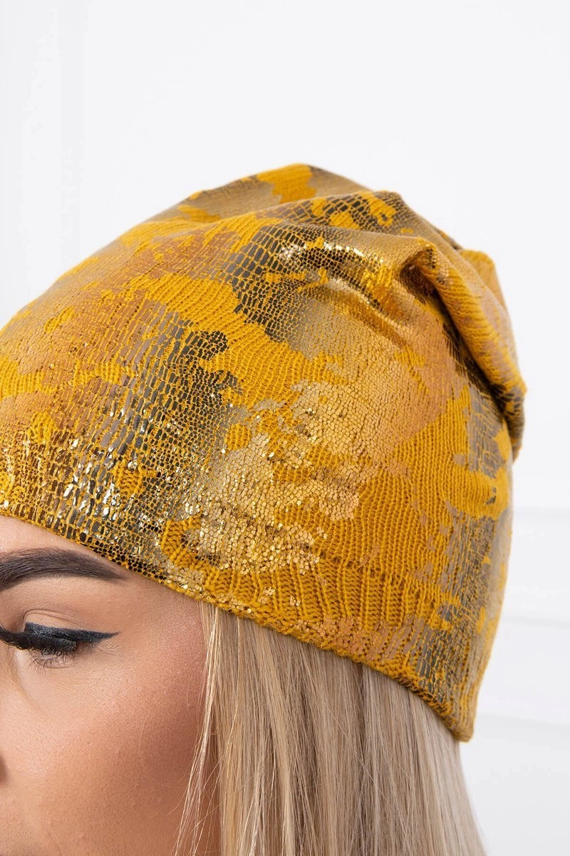 marka niezdefiniowana Cap K141 mustard