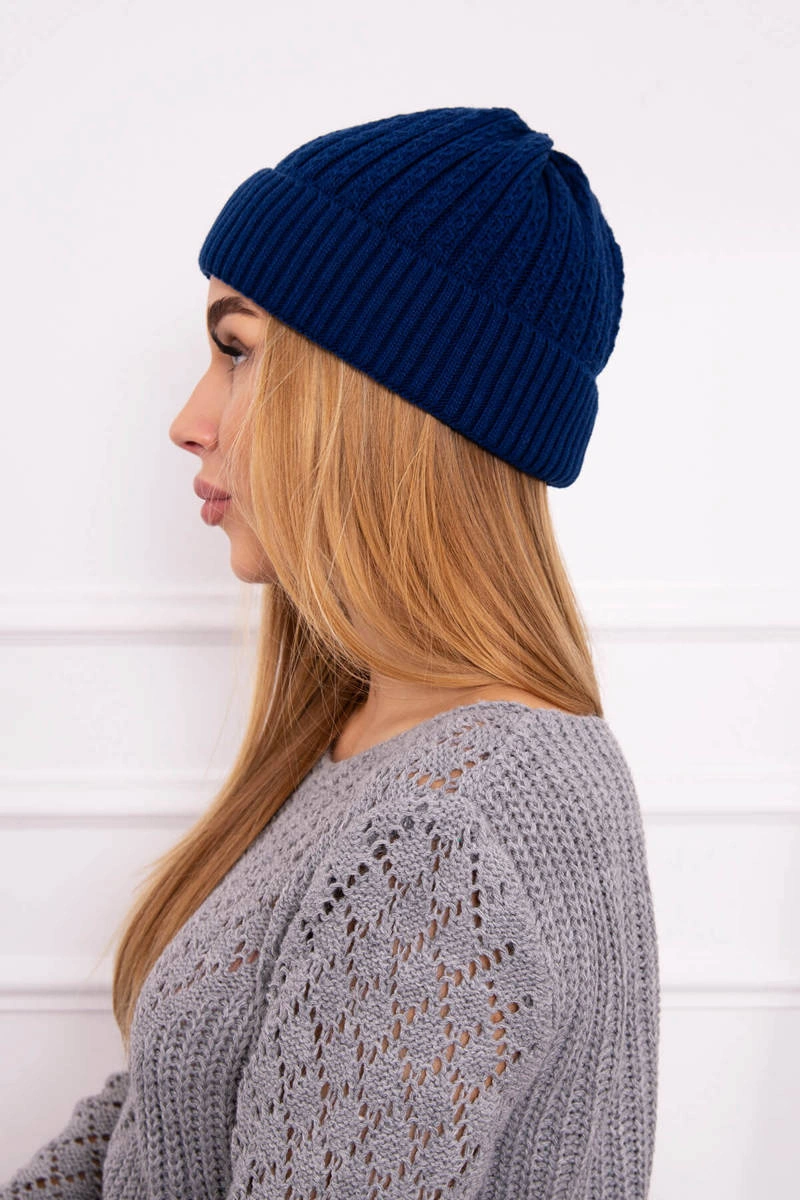 marka niezdefiniowana Cap thin Weronika K249 mauve blue