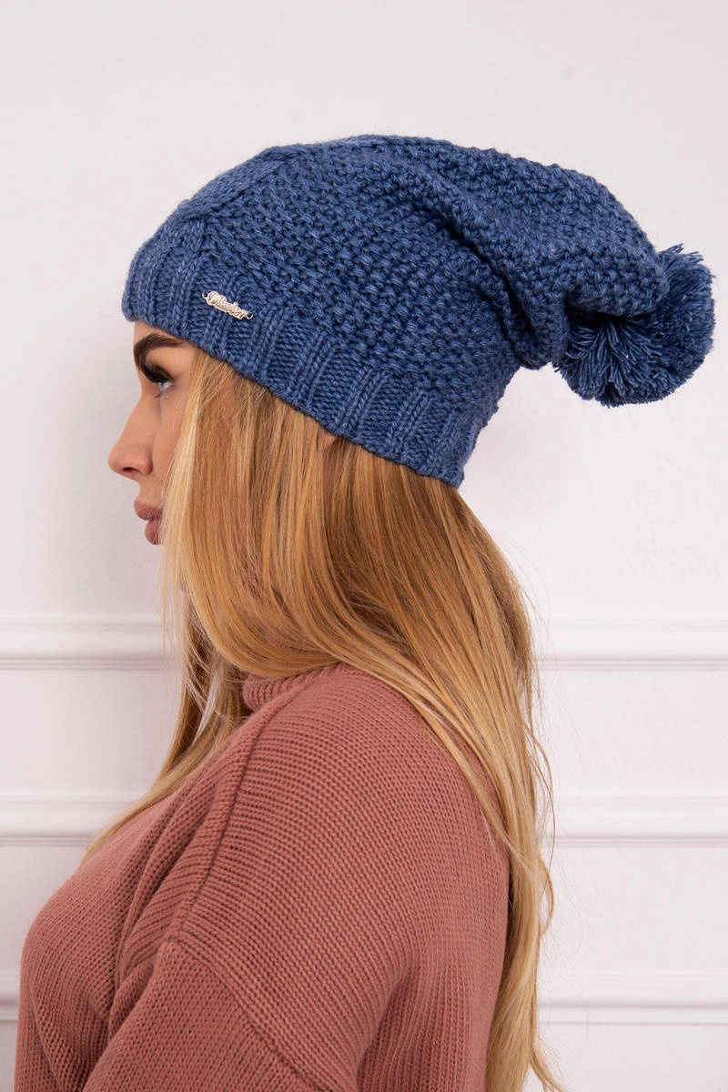 marka niezdefiniowana Cap with fleece Karolina K243 jeans