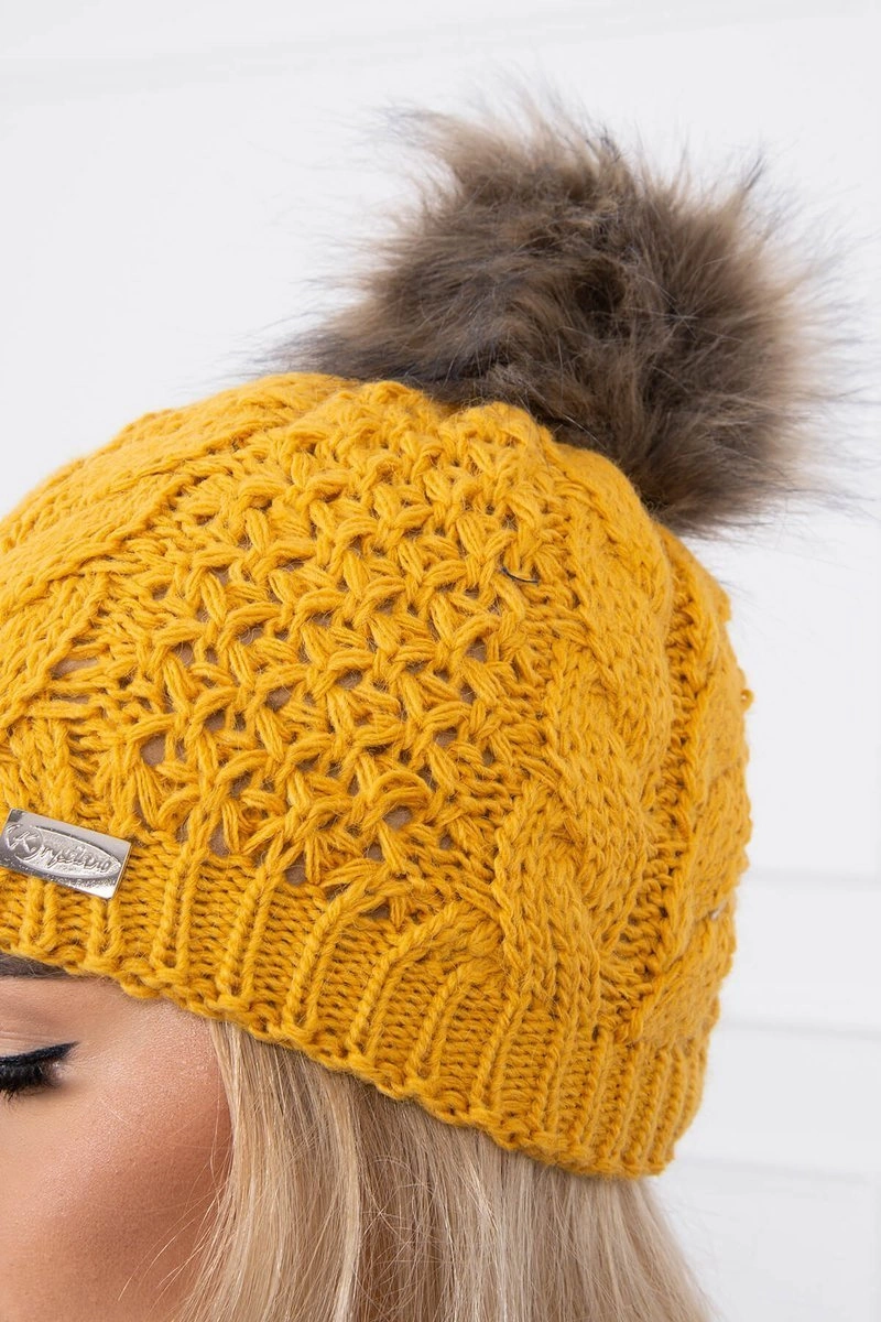 marka niezdefiniowana Cap K166 mustard