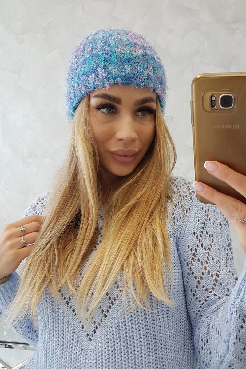 Women&#039;s cap Cina K259 turquoise