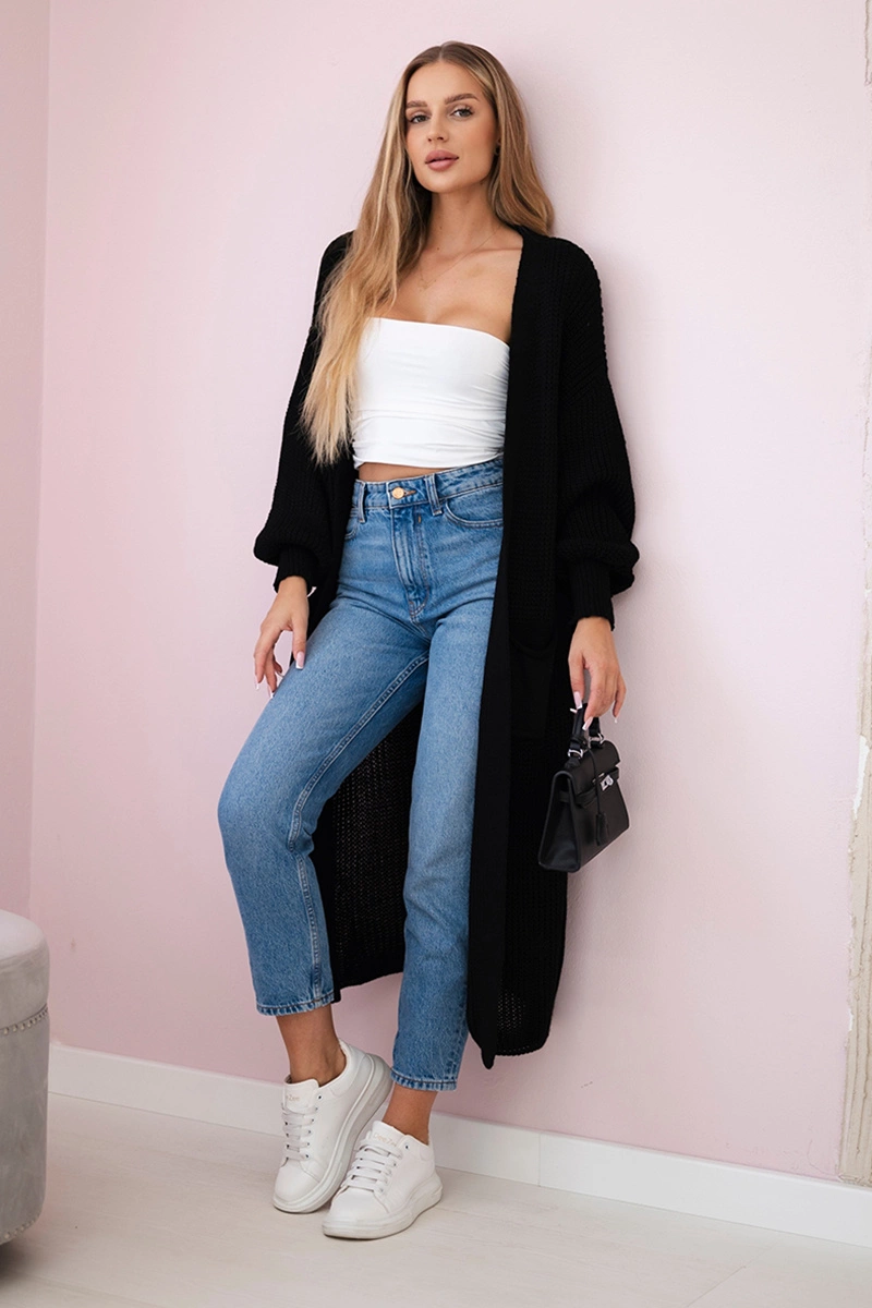 Long sweater black