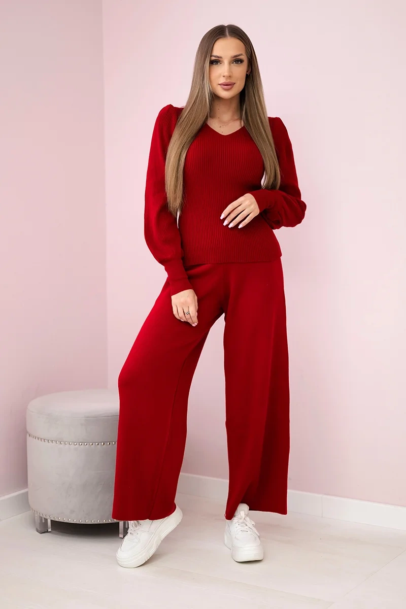 Set of sweaters red