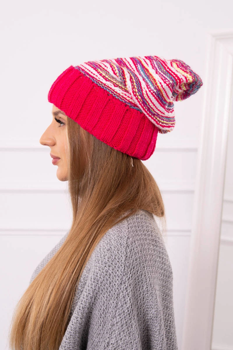 Kesi Women's cap Feba K330 pink neon