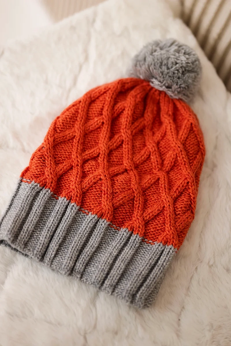 Kesi Cap with fleece Milano K203 foxy+gray