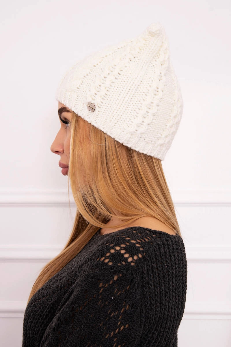Kesi Cap with fleece Rabbid K237 ecru