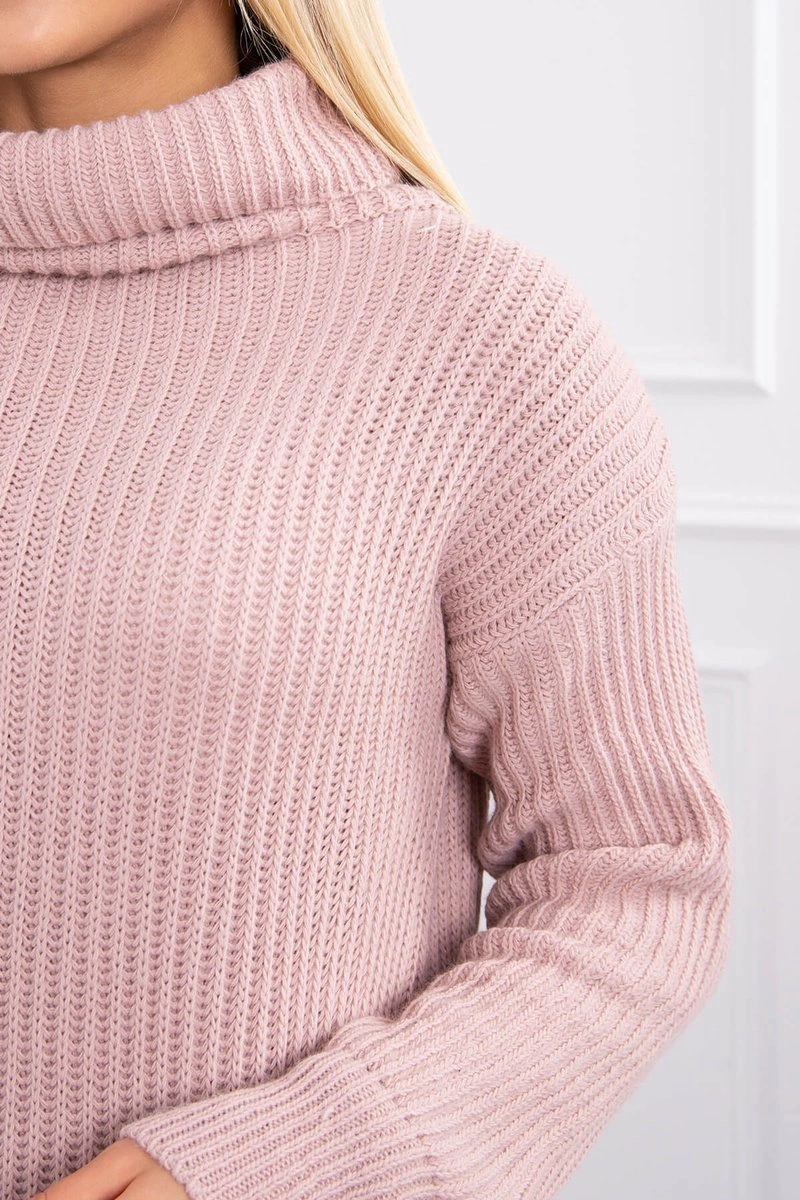 Kesi Sweater with golf powdered pink