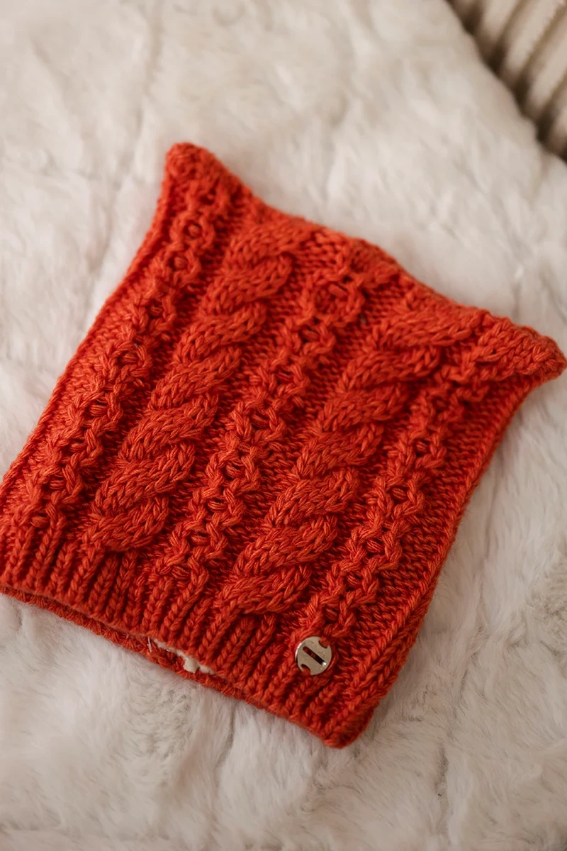 Kesi Cap with fleece Rabbid K237 foxy