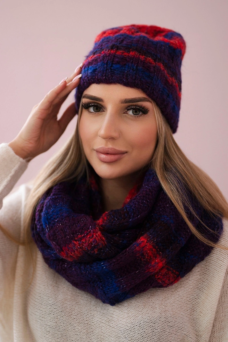 Dámský set Zuzanna K257 červená + chrpa
