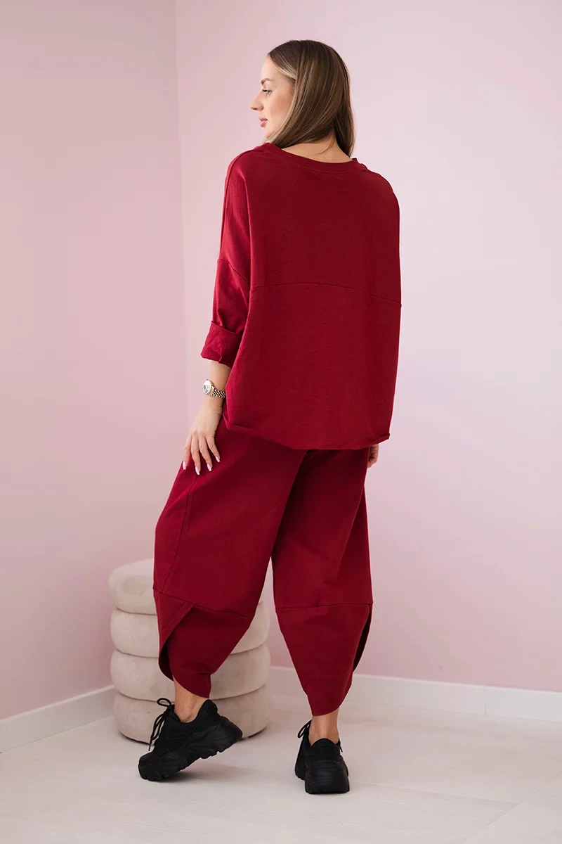 Włoski Set hanorac pantaloni