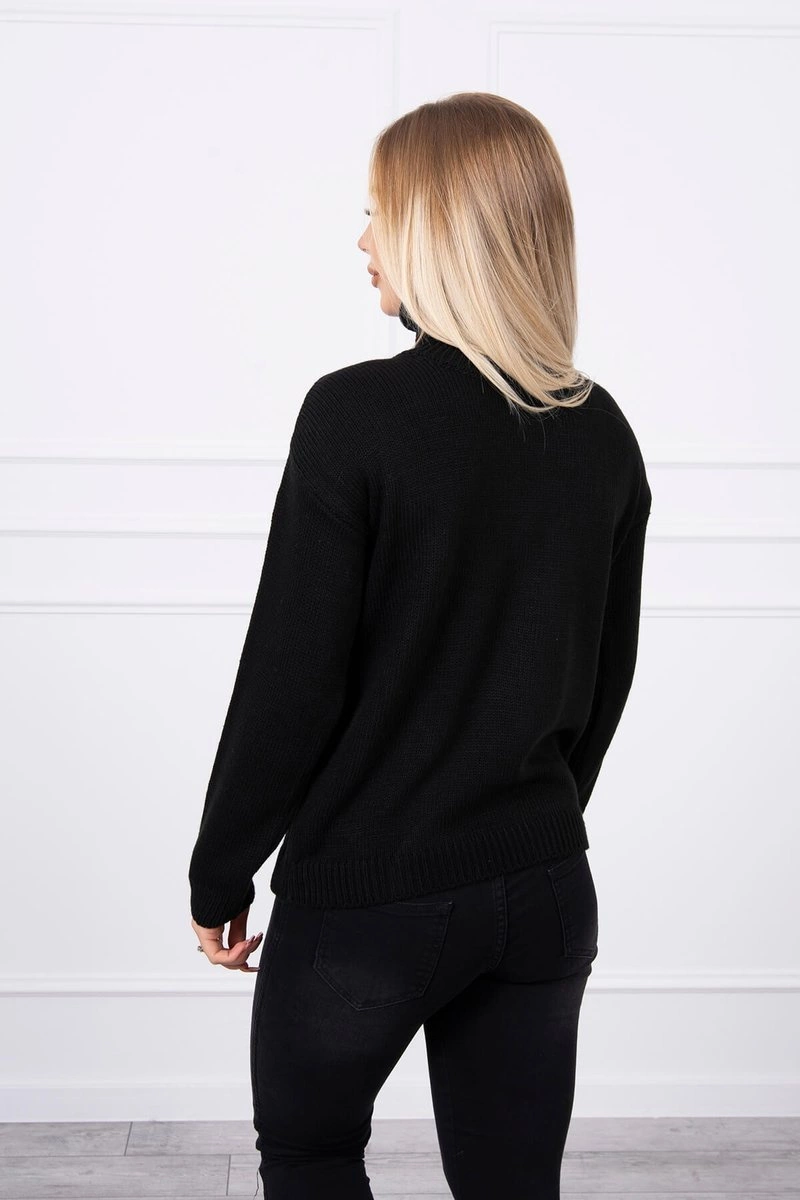 Kesi Sweater with a turtleneck black