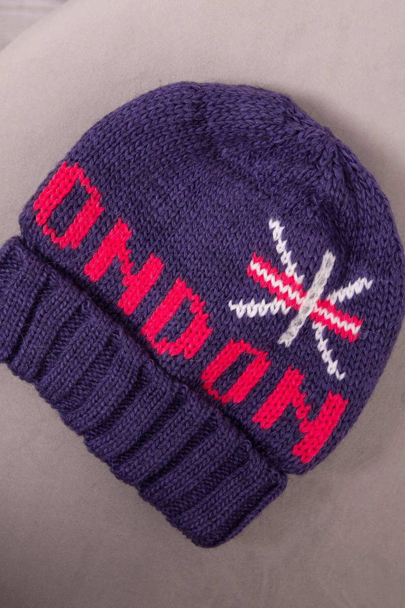 marka niezdefiniowana Women&#039;s cap London K385 dark violet