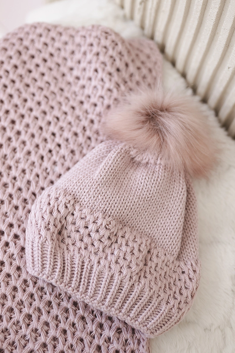 Women&#039;s set in dark powder pink
