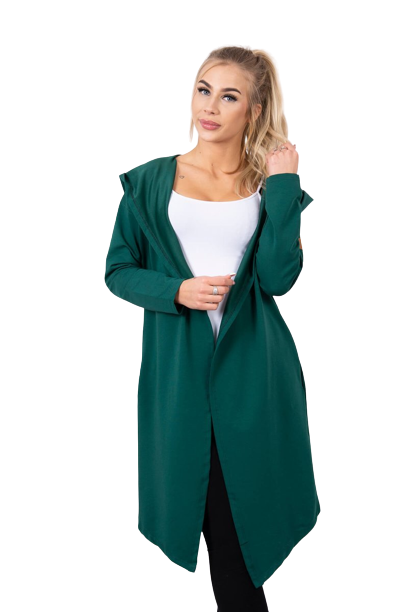 Women's Cotton Cardigan Kesi - Green