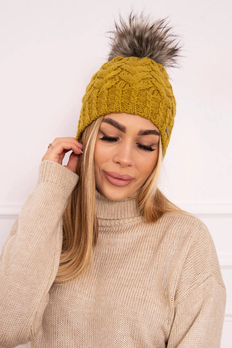 marka niezdefiniowana Čepice Daria K217 kiwi fleece