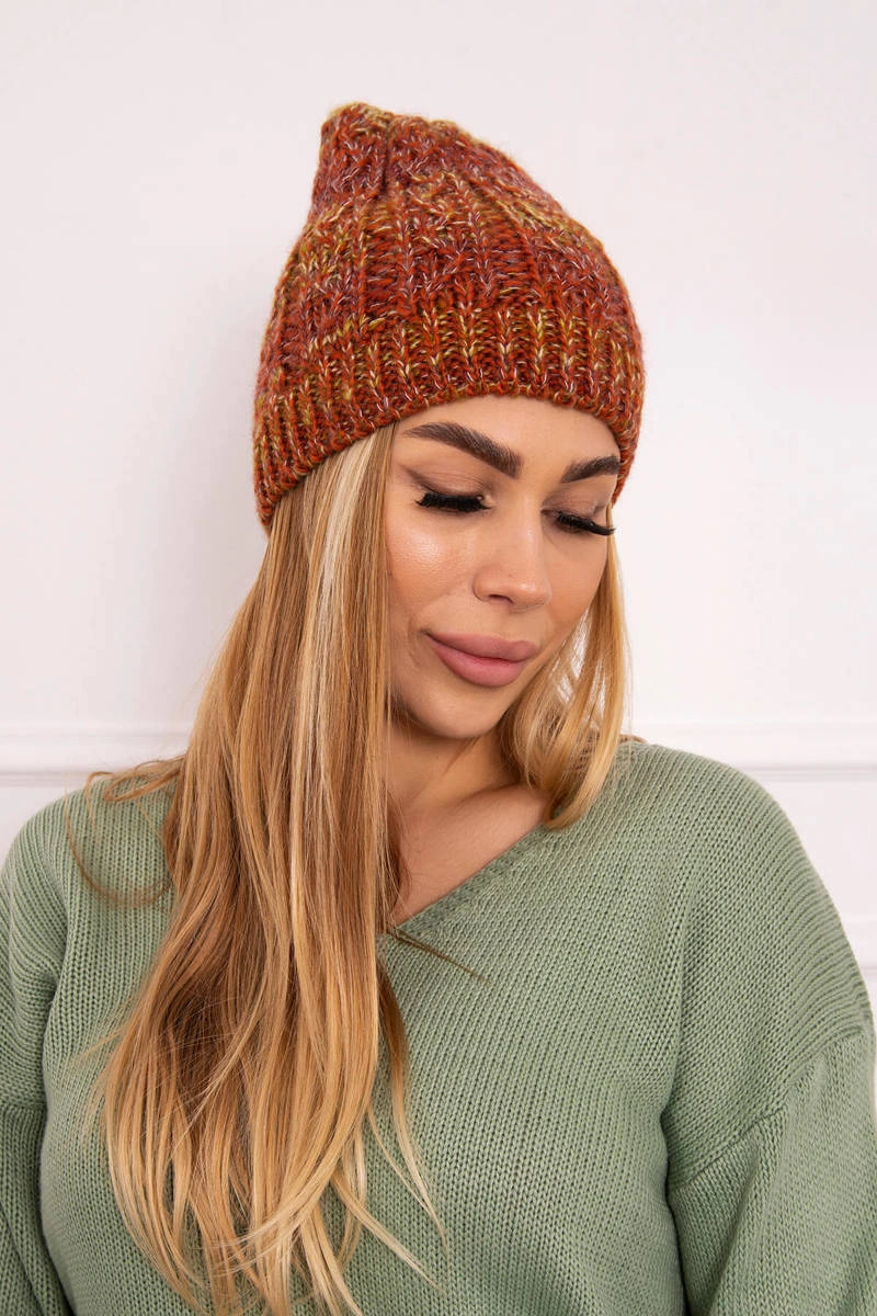 marka niezdefiniowana Čapica s fleece Melisa K241 ruda+olivová+tmavo ružová