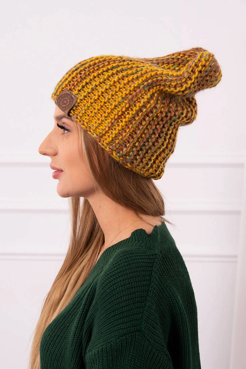Kesi Cap with fleece Zoja K306 mustard