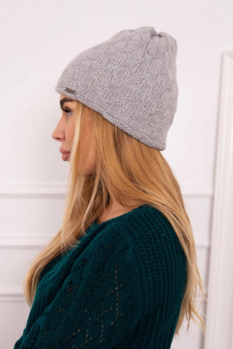 marka niezdefiniowana Cap Agata K222 light gray