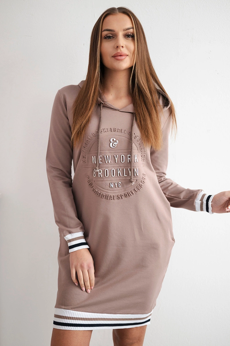 Brooklyn mocca dress