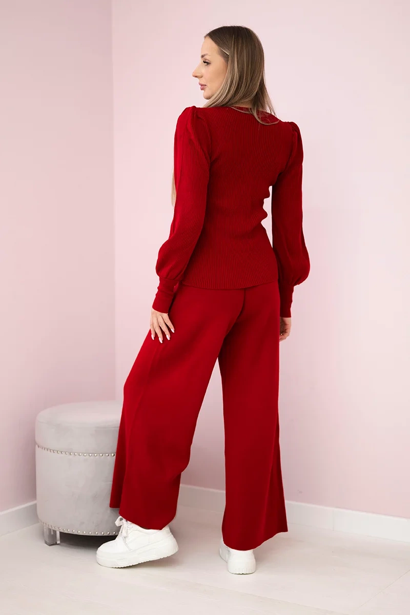 Set of sweaters red