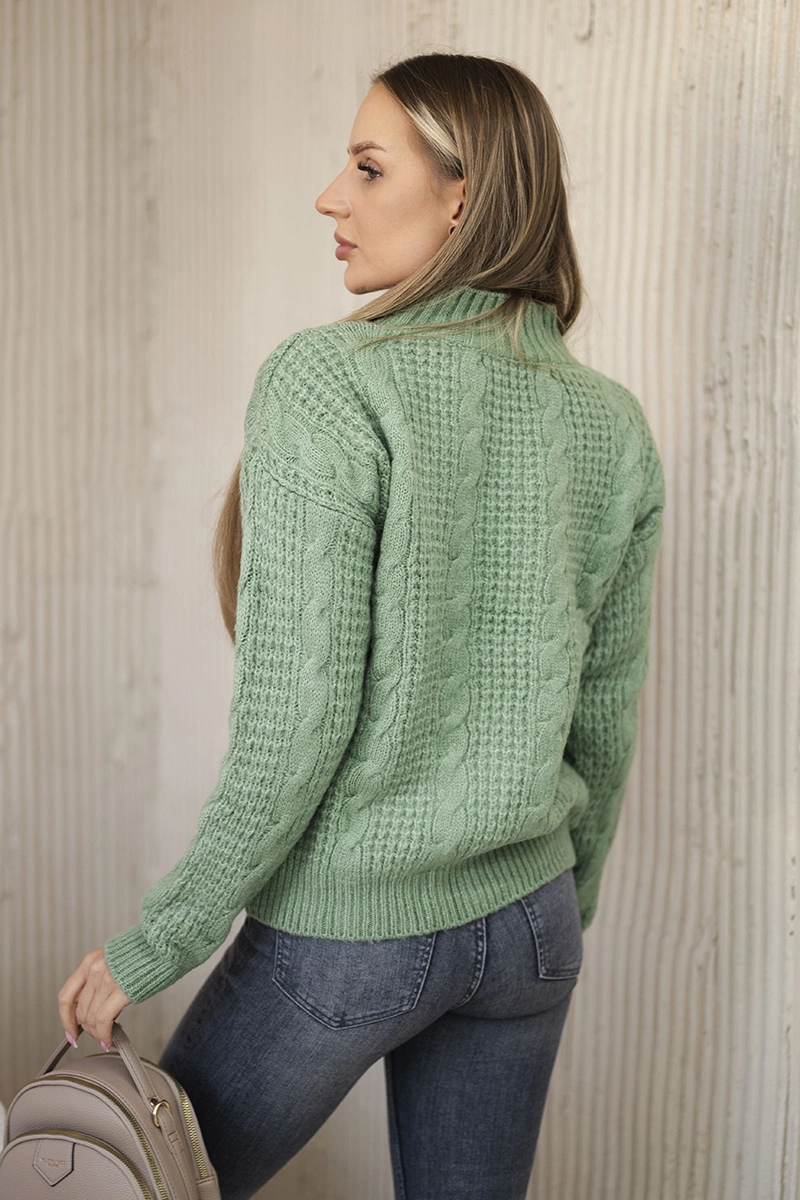 Dark mint sweater