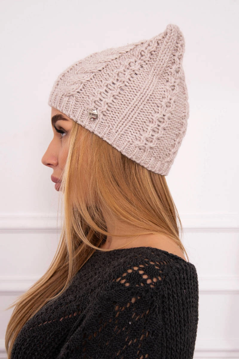 Kesi Cap with fleece Rabbid K237 light beige