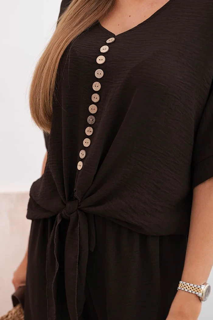 Kesi Włoski Set of blouses with pants brown