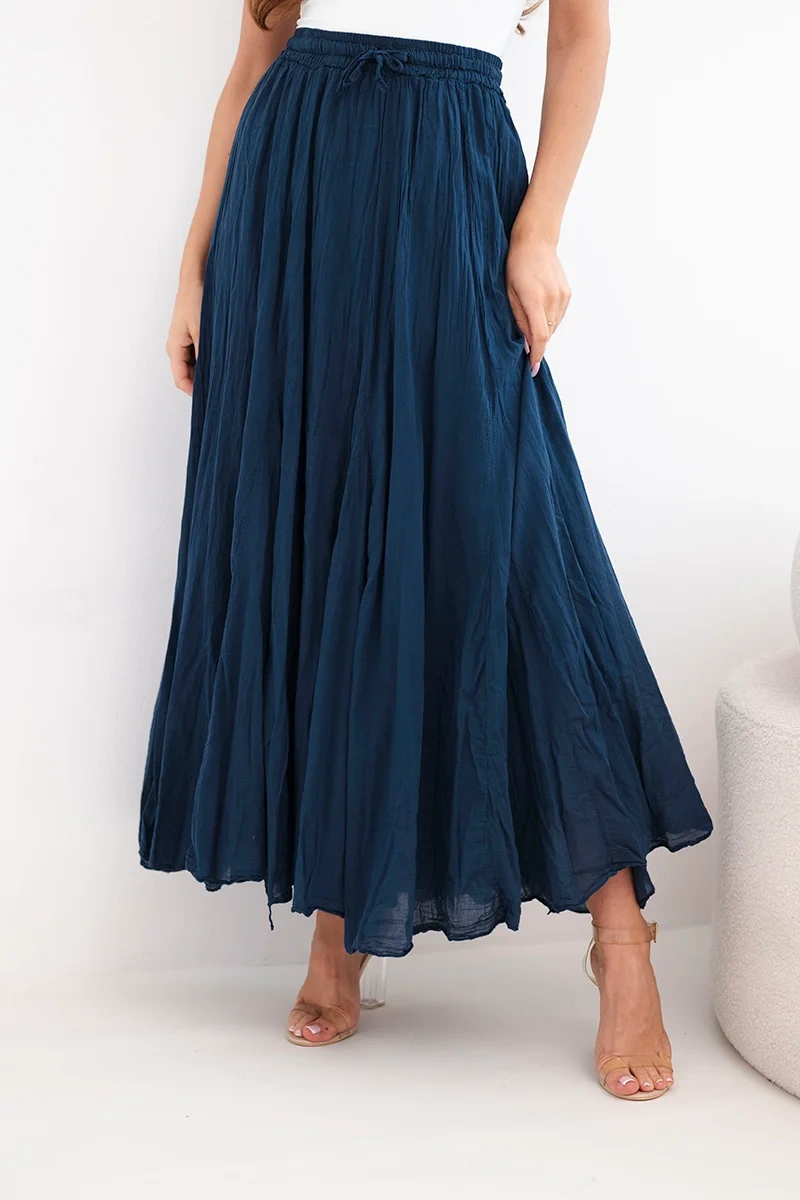 Дамска макси пола Kesi Włoski с ластик на талията