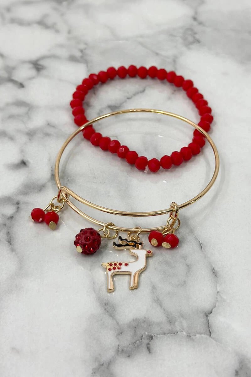 Christmas Reindeer Bracelet