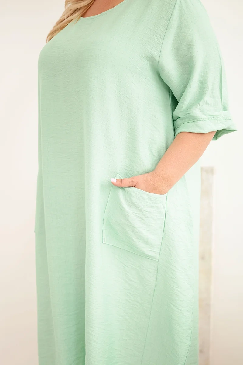 Dámske oversize šaty Kesi z viskózy