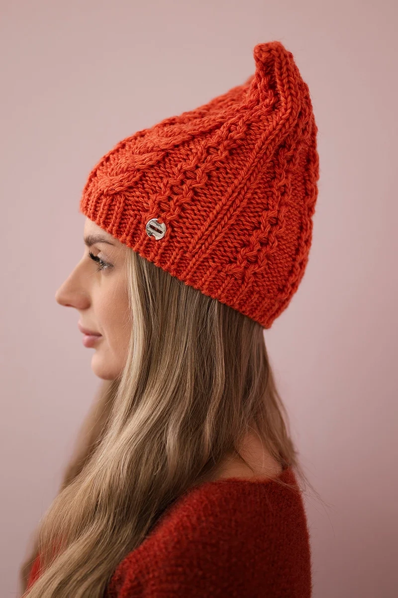 Kesi Cap with fleece Rabbid K237 foxy