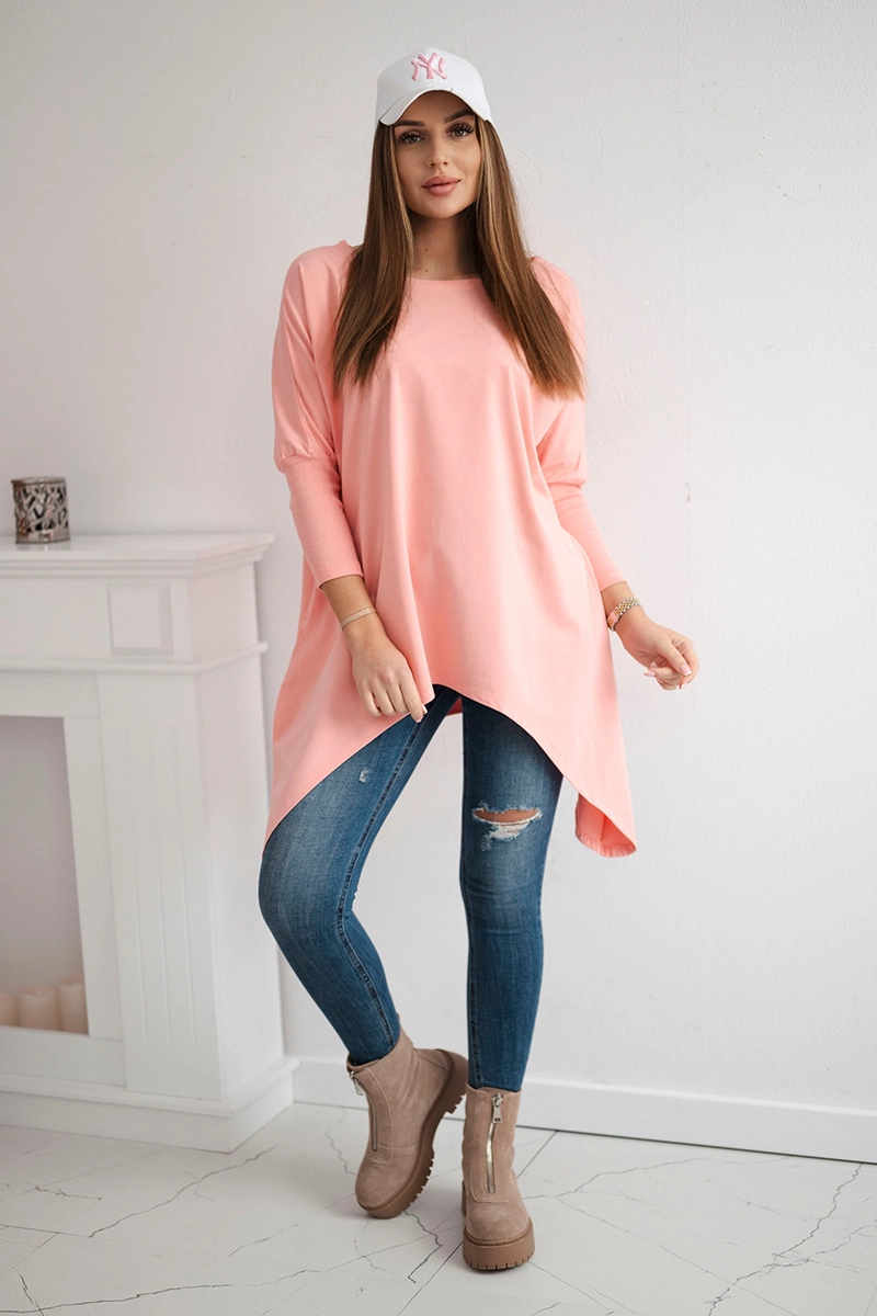 Oversize apricot blouse