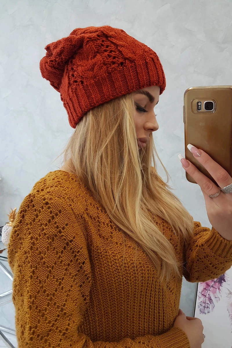 marka niezdefiniowana Cap Motyl K234 foxy