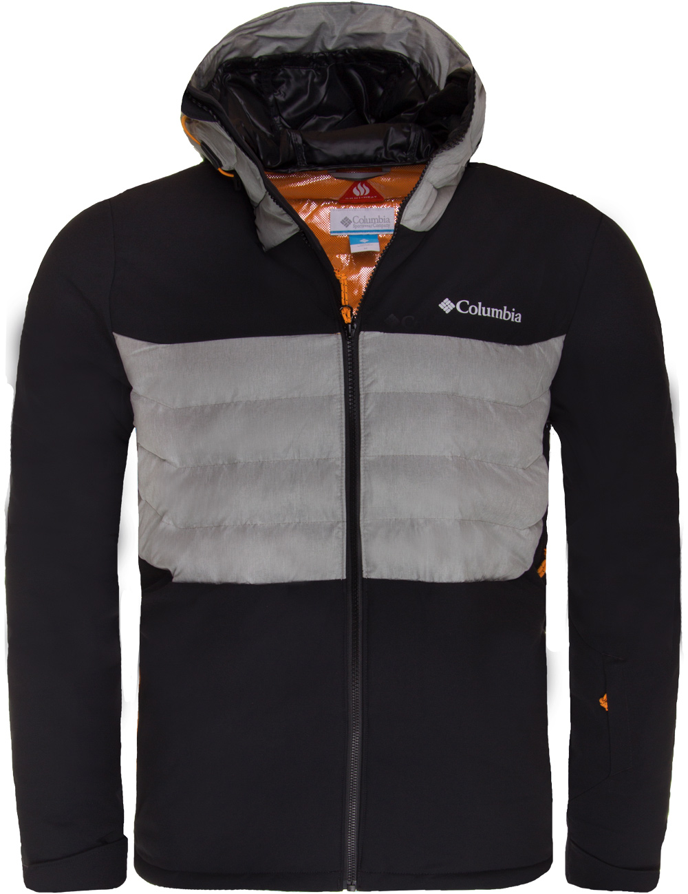 columbia white horizon hybrid jacket