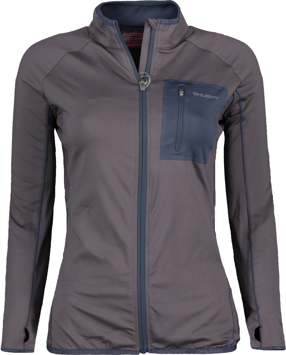 Women's sweatshirt HUSKY TARR ZIP L