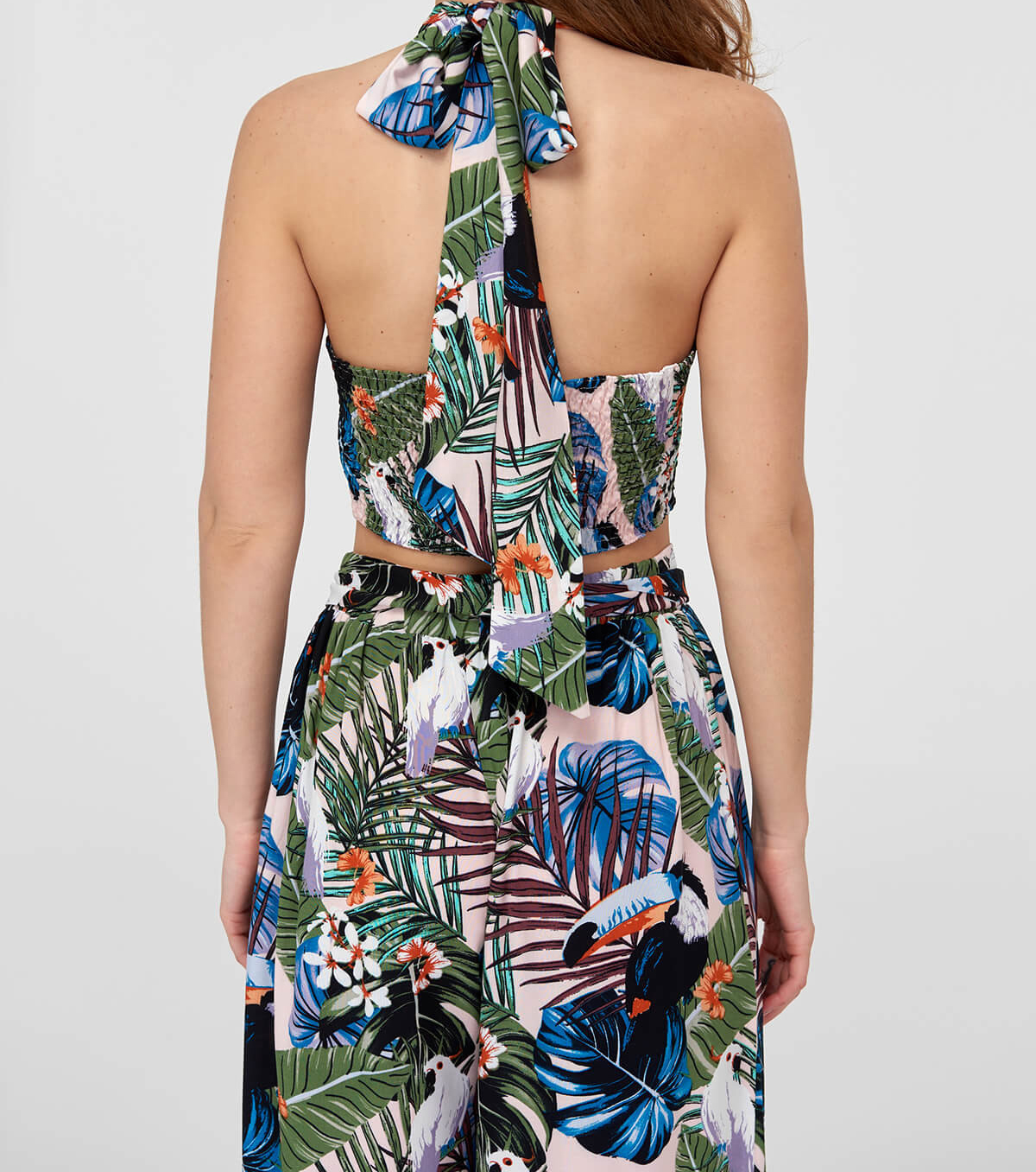 Women's Top Trendyol Multicolored Crop